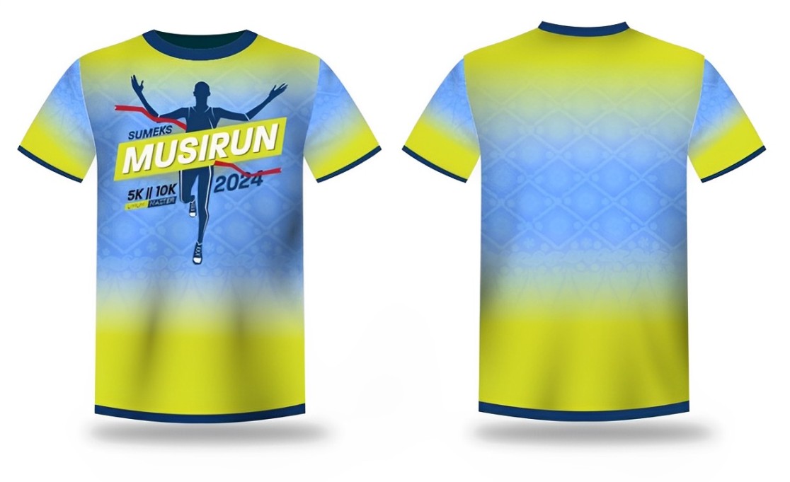 Desain T-Shirt Musi Run